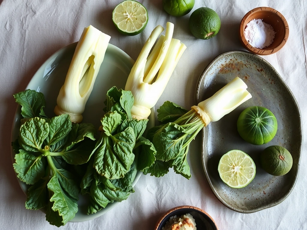 Frisches grünes Gemüse als Calciumquelle